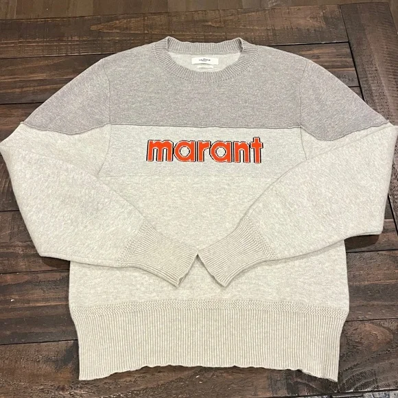 Isabel Marant Etoilè Kedy Intarsia Knit Sweater/Jumper EU 38=M - Picture 2 of 16